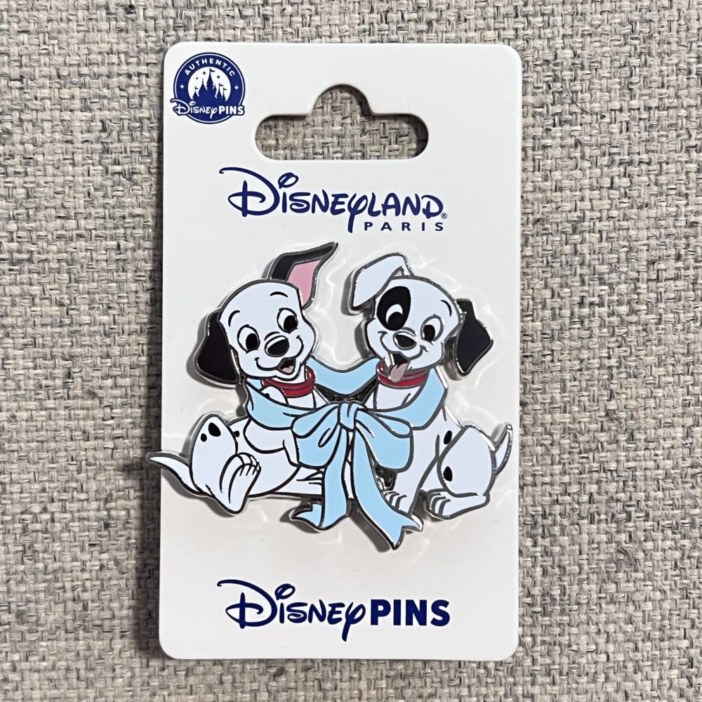 Disneyland Paris Ribbons and Bows 101 Dalmatians Pin