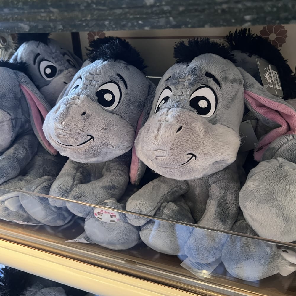 Disneyland Paris Eeyore Big Feet Plush view 2