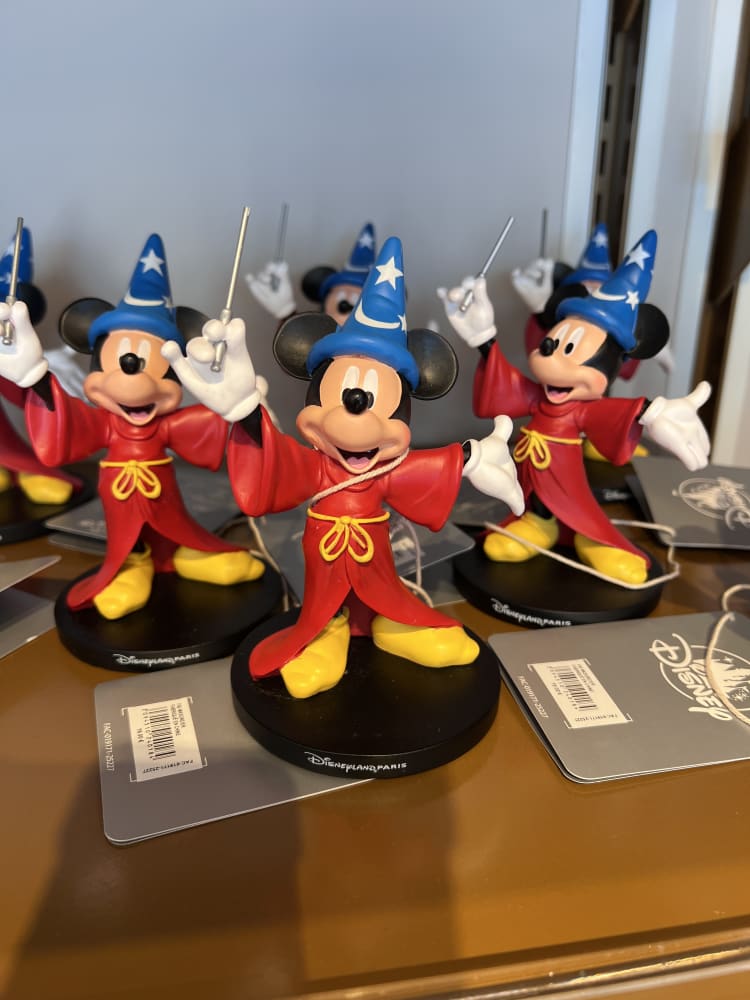 Disneyland Paris Fantasia Sorcerer Mickey Standing Figurine view 1