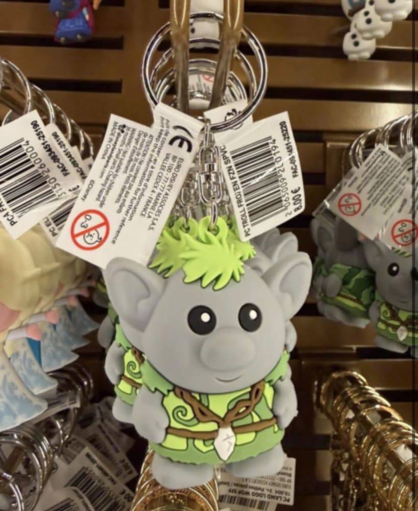 Disneyland Paris Frozen Troll Keyring view 1