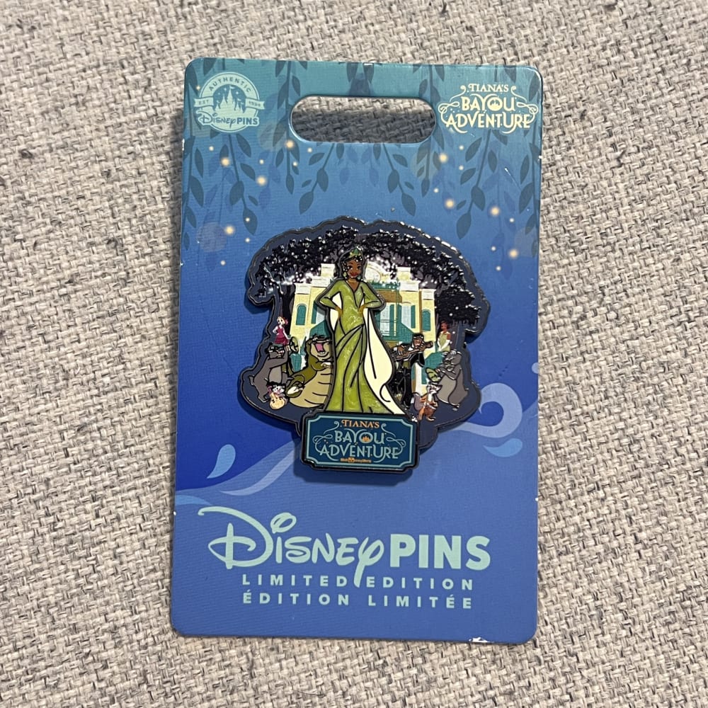 US Limited Edition Tiana's Bayou Adventure Pin