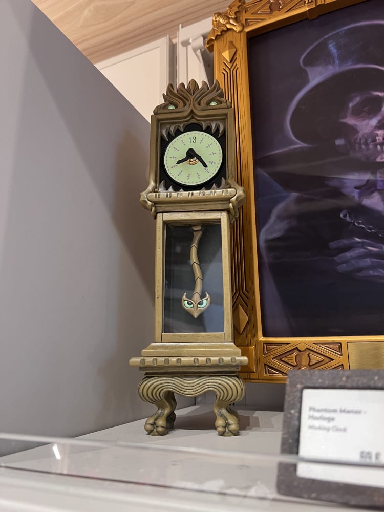 Disneyland Paris Phantom Manor Grandfather Clock Ornament view 2