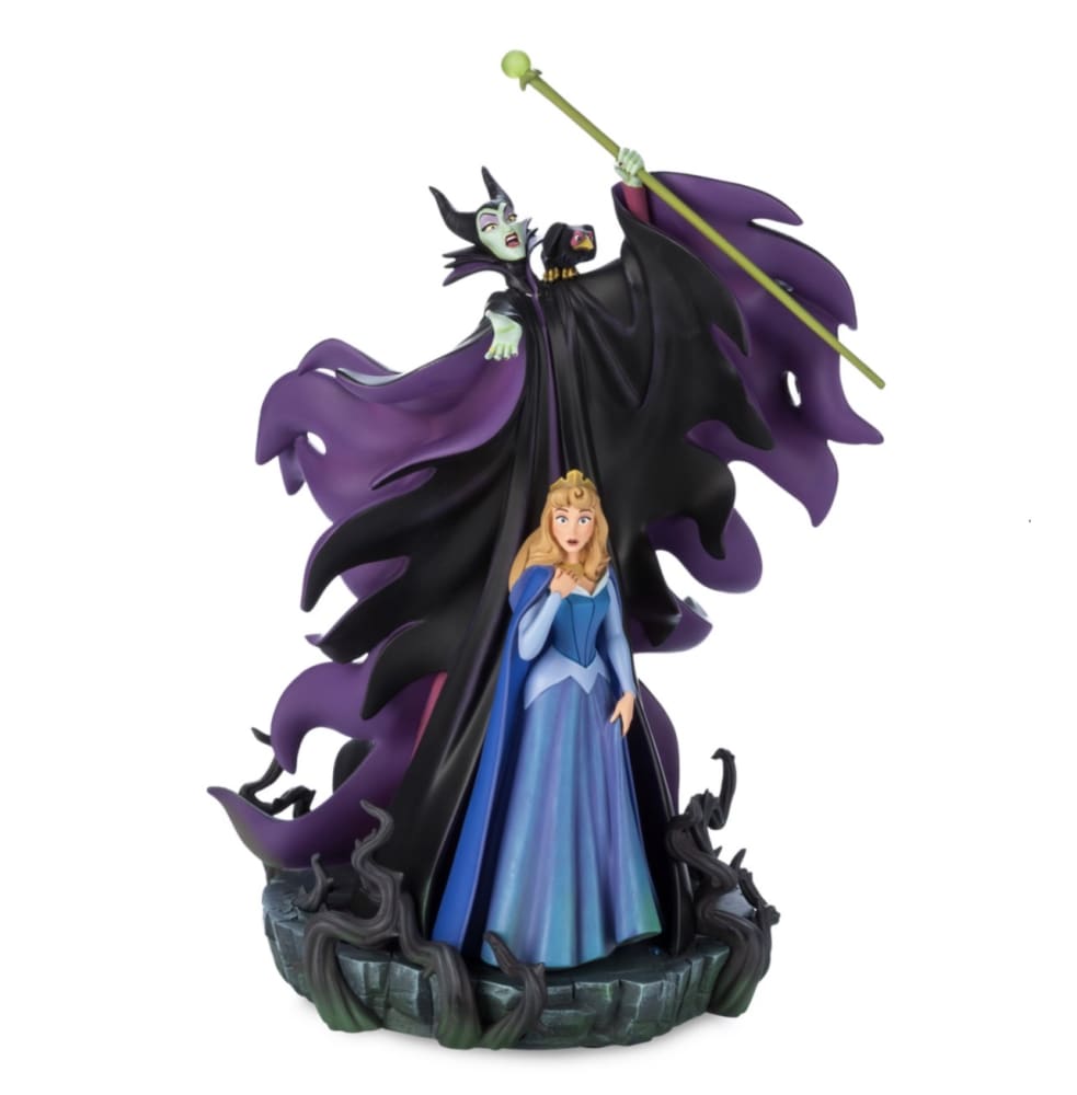 Disneyland Paris Maleficent Aurora Light Up Figurine view 1