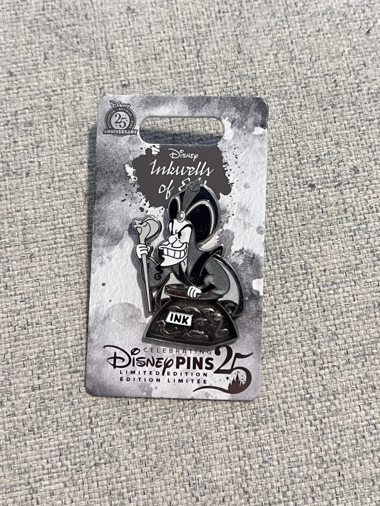Inkwells of Evil Villains Jafar Limited Edition Pin view 1