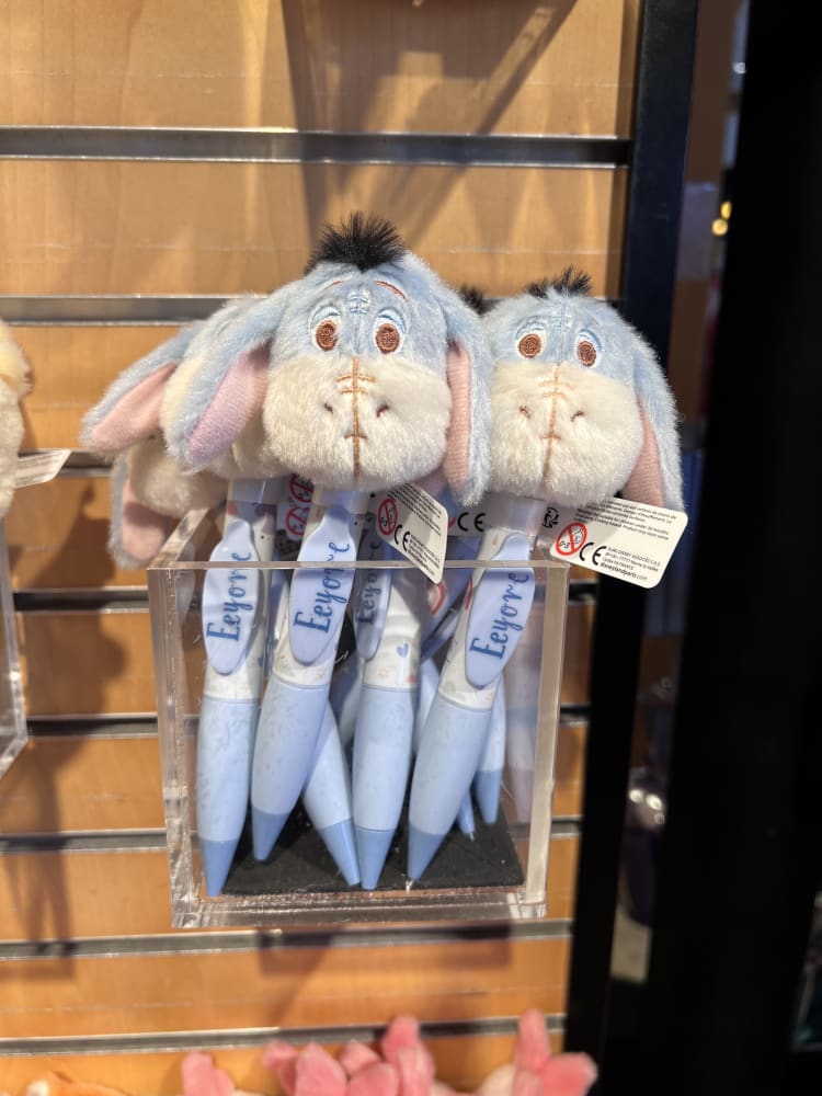 Disneyland Paris Eeyore Plush Pen view 1