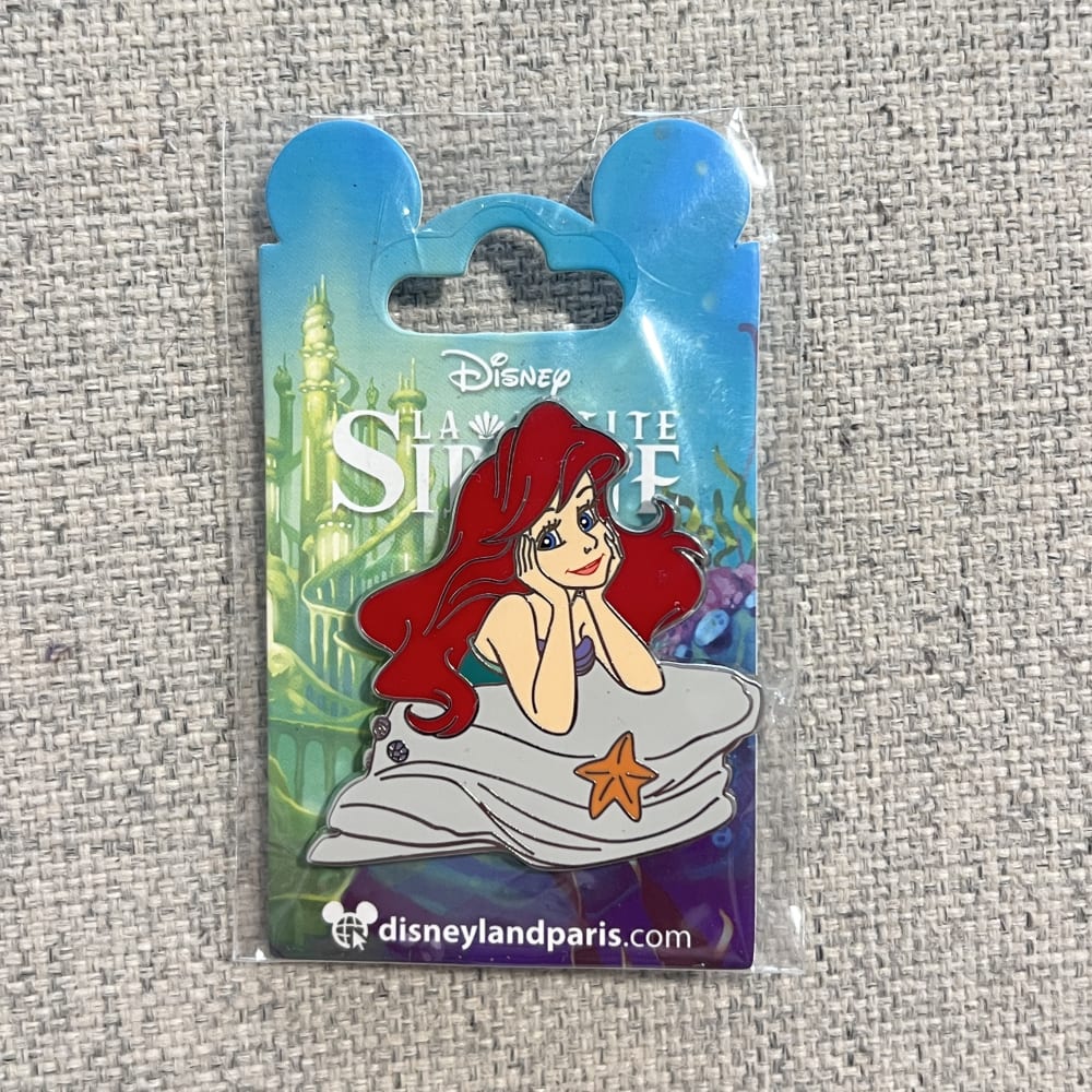 Disneyland Paris Little Mermaid Ariel Rock Pin view 1