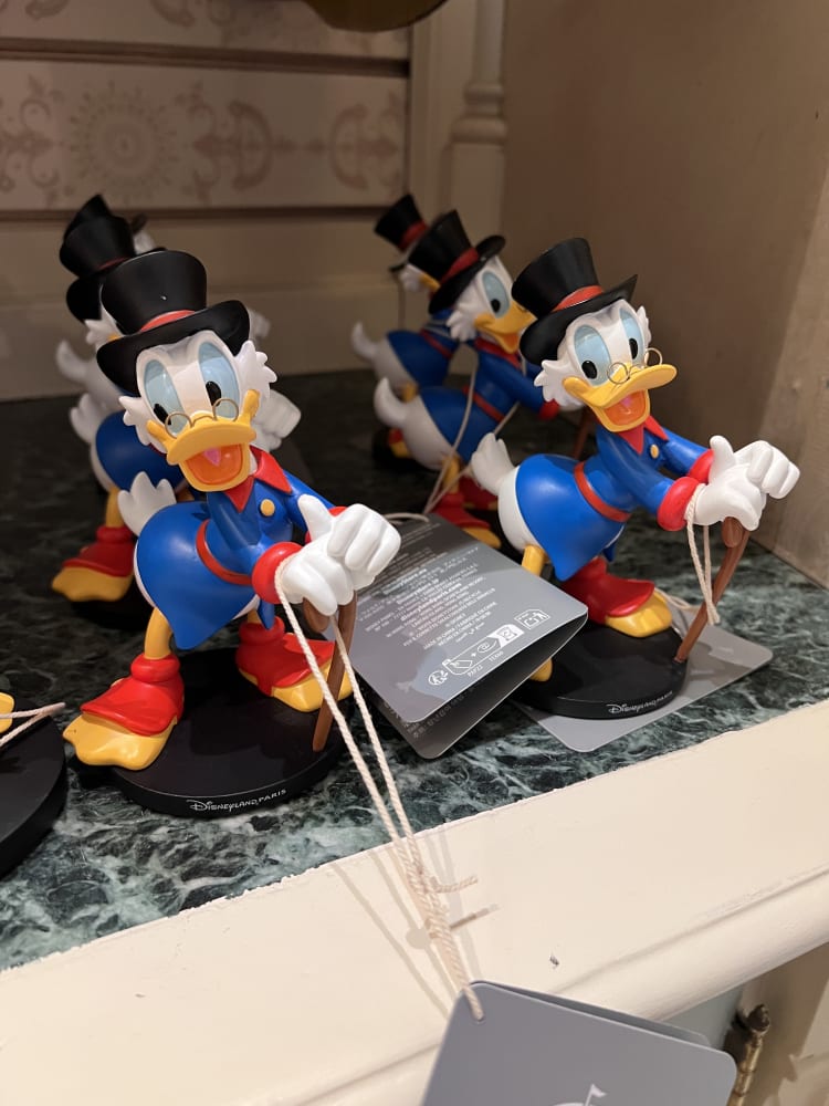 Disneyland Paris Scrooge Walking Stick Figurine view 1