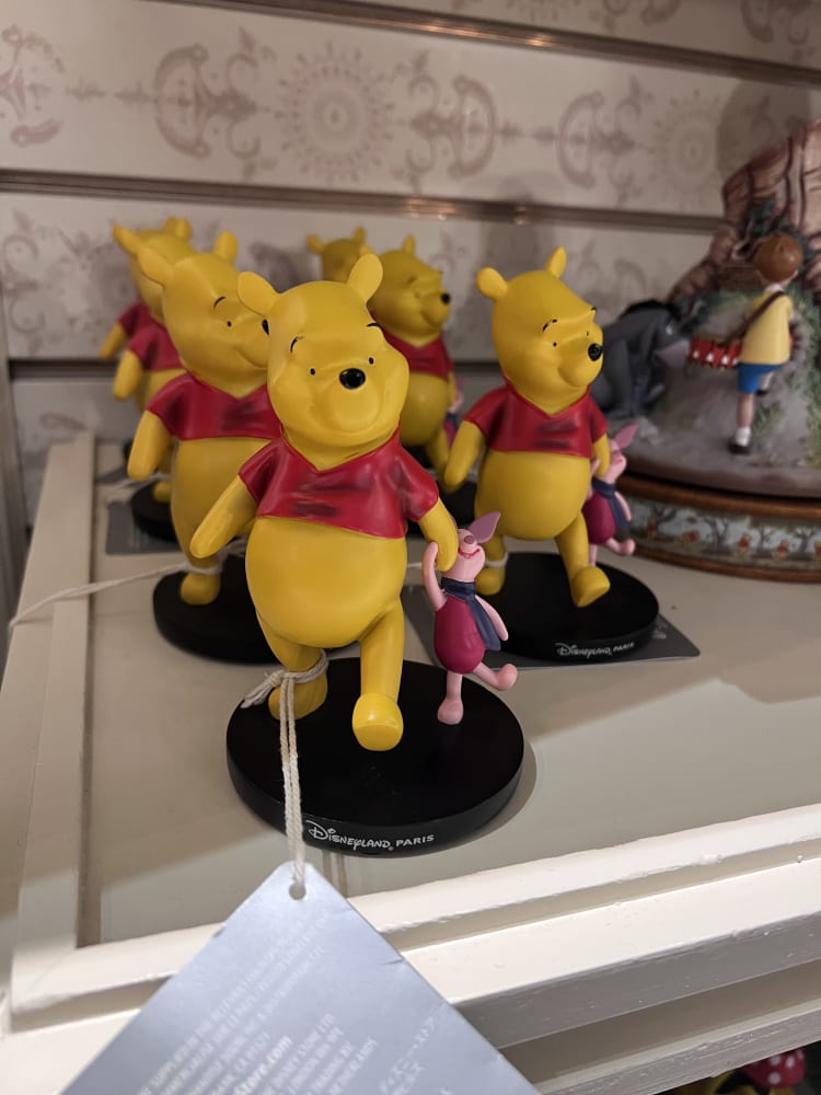 Disneyland Paris Winnie and Piglet Walking Figurine view 1