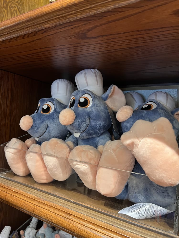 Disneyland Paris Ratatouille Remy Big Feet Plush view 2