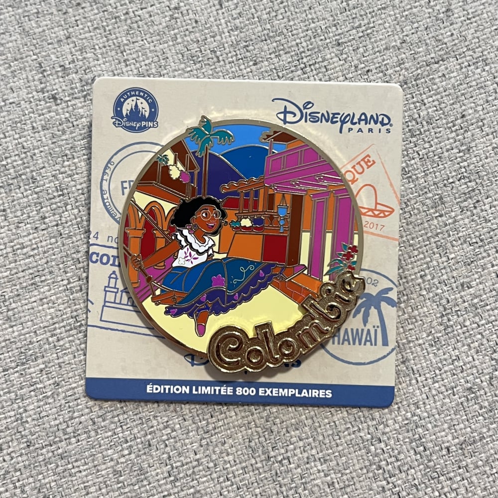 Disneyland Paris Limited Edition 'Voyage' Travel Around the World Series Mirabel Pin