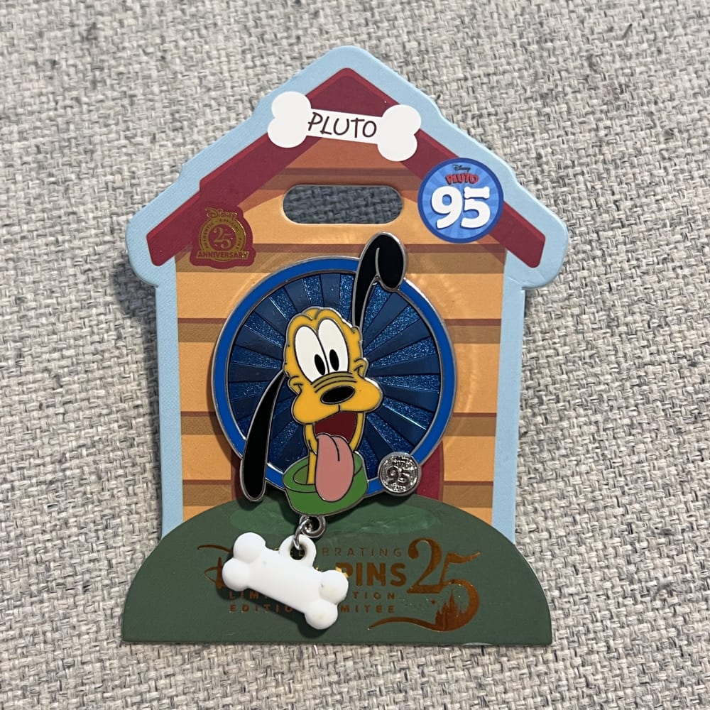 US Limited Edition 95th Anniversary Pluto Kennel Pin view 1