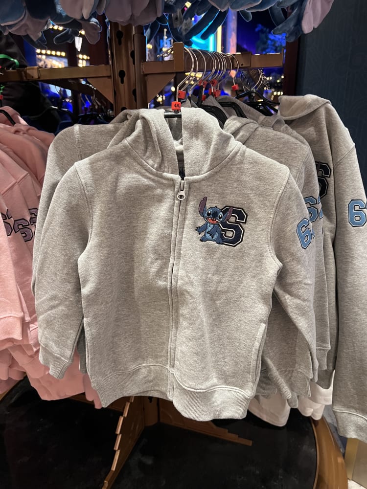 Disneyland Paris Kids Stitch Full Zip Hoodie view 2