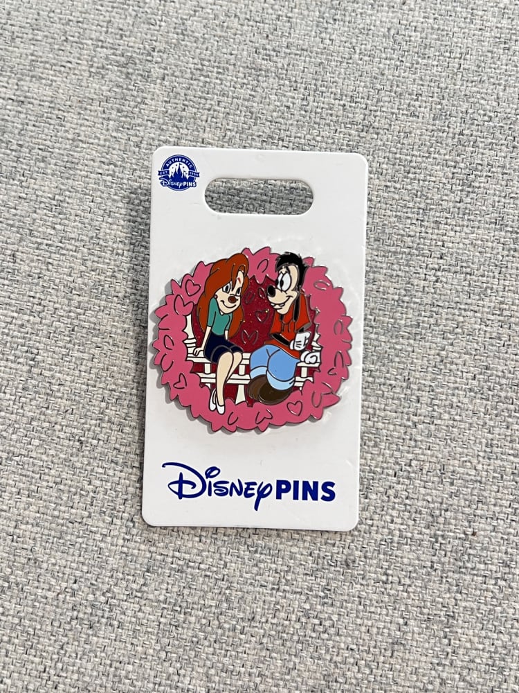 US Disney Goofy Movie Max Roxanne Pin view 1