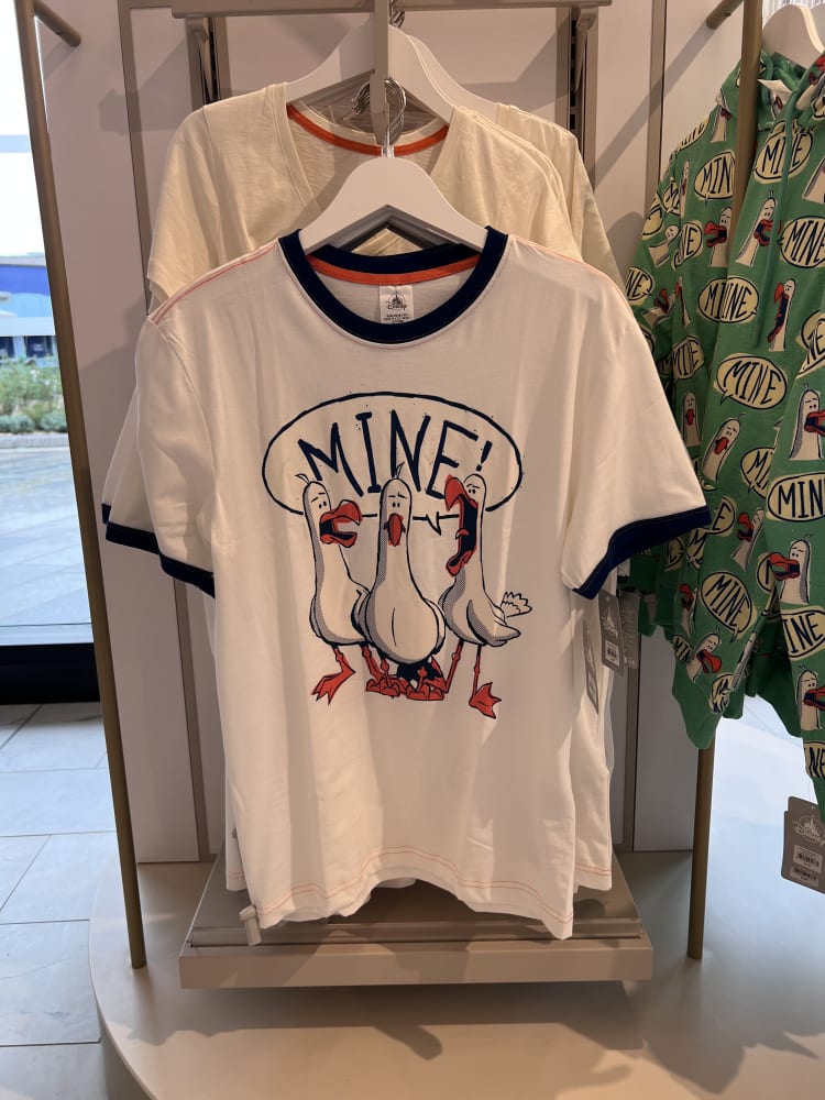 Disneyland Paris Adults Finding Nemo Seagulls ‘Mine Mine’ T-Shirt