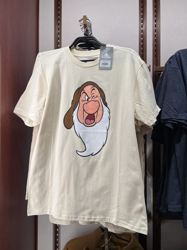 Disneyland Paris Beige Grumpy T-Shirt