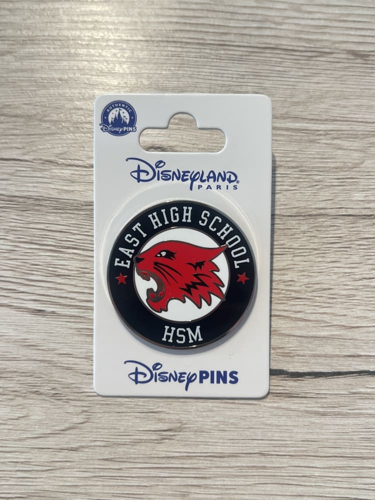 Disneyland Paris Disney Channel High School Musical Wildcats Logo Pin