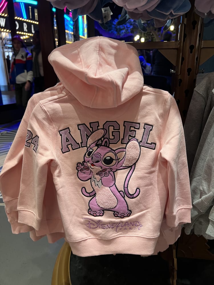 Disneyland Paris Kids Angel Full Zip Hoodie view 1
