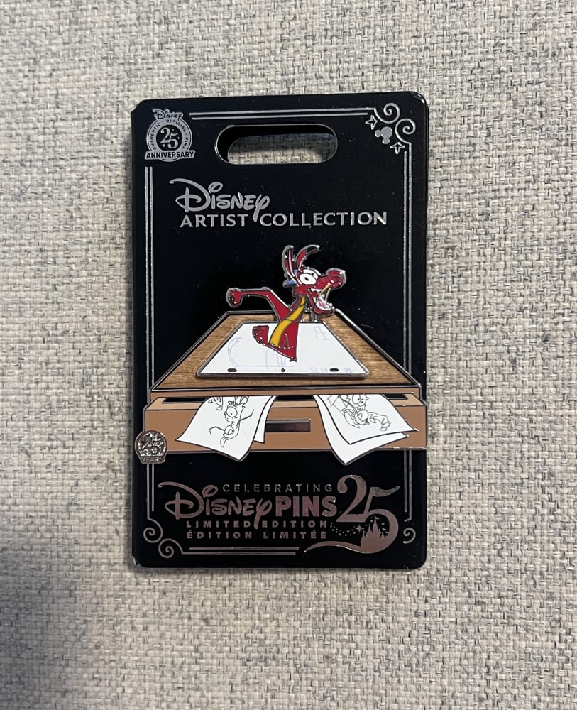 Artist Collection Limited Edition Mushu Desk Print Pin view 1