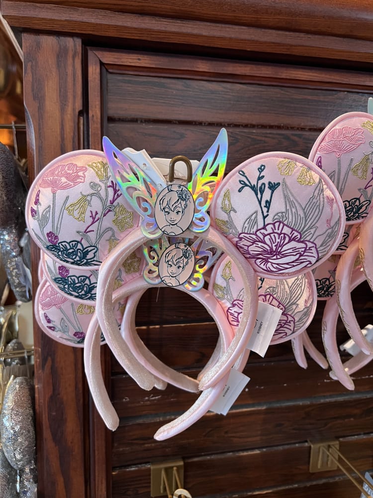 Disneyland Paris Tinkerbell Pink Embroidered Ears