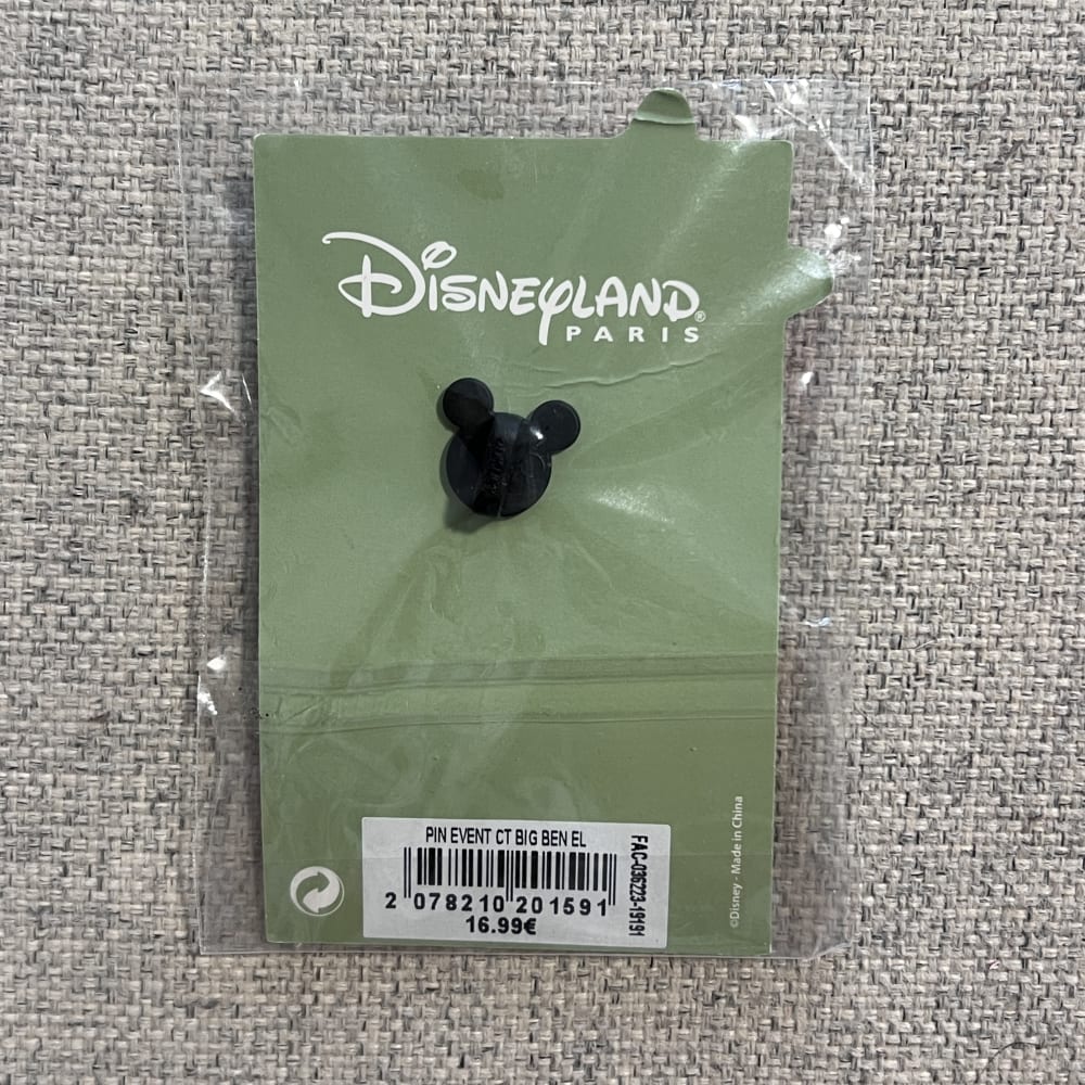 Disneyland Paris Limited Edition Christmas Time Cogsworth Clock Pin view 2