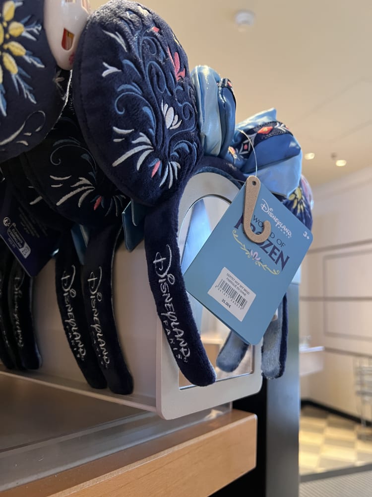 Disneyland Paris World of Frozen Minnie Ears view 3