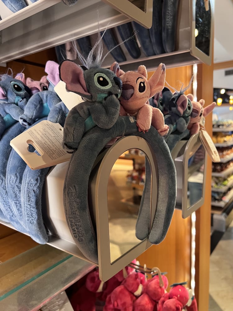 Disneyland Paris Stitch Angel Plush Headband view 2