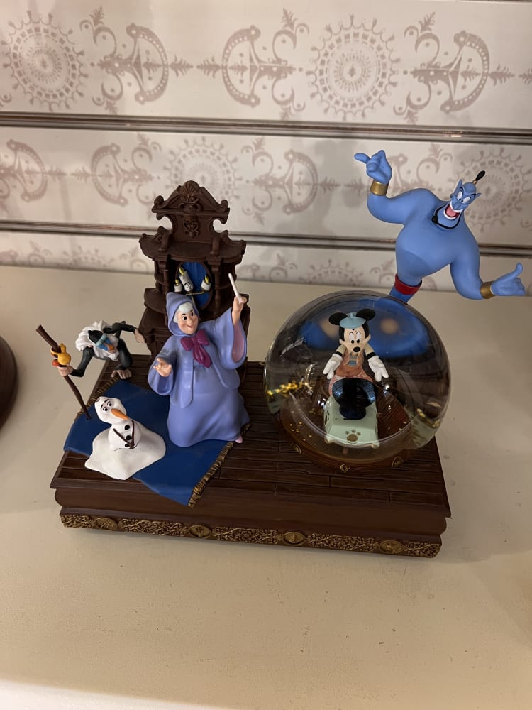 Disneyland Paris Mickey and the Magician Snowglobe Ornament view 2