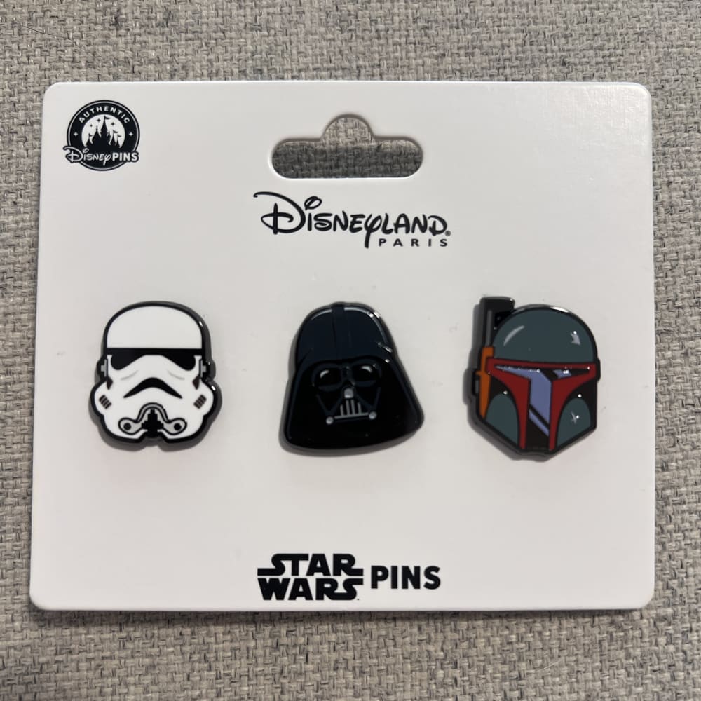 Disneyland Paris Mini Star Wars Pin Set view 1