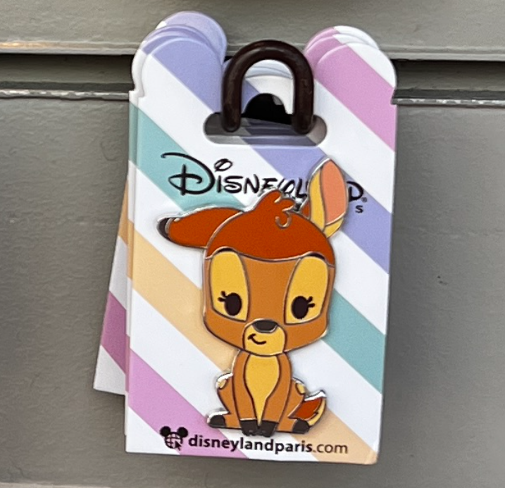 Disneyland Paris Cute Cartoon Bambi Pin view 1
