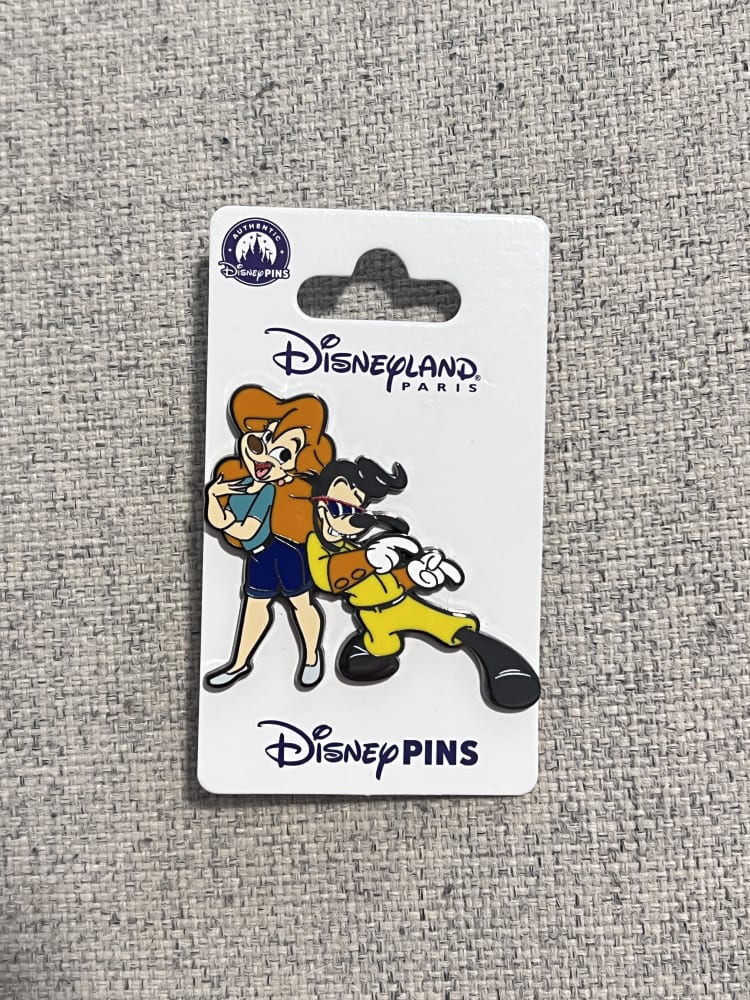 Disneyland Paris Goofy Movie Max and Roxanne Pin view 1