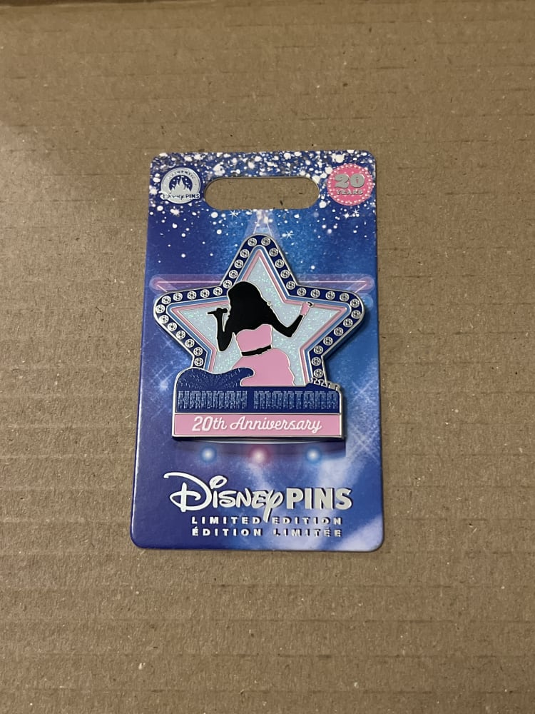 Disney Store Limited Edition 20th Anniversary Hannah Montana Pin view 1