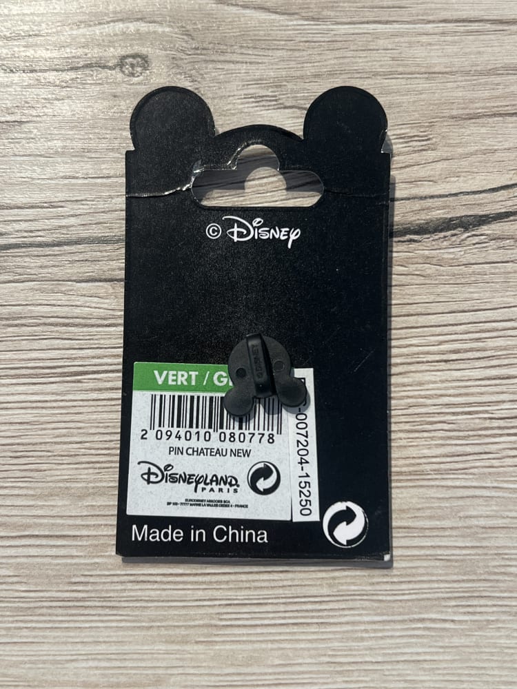 Disneyland Paris Sleeping Beauty Castle Banner Pin view 2
