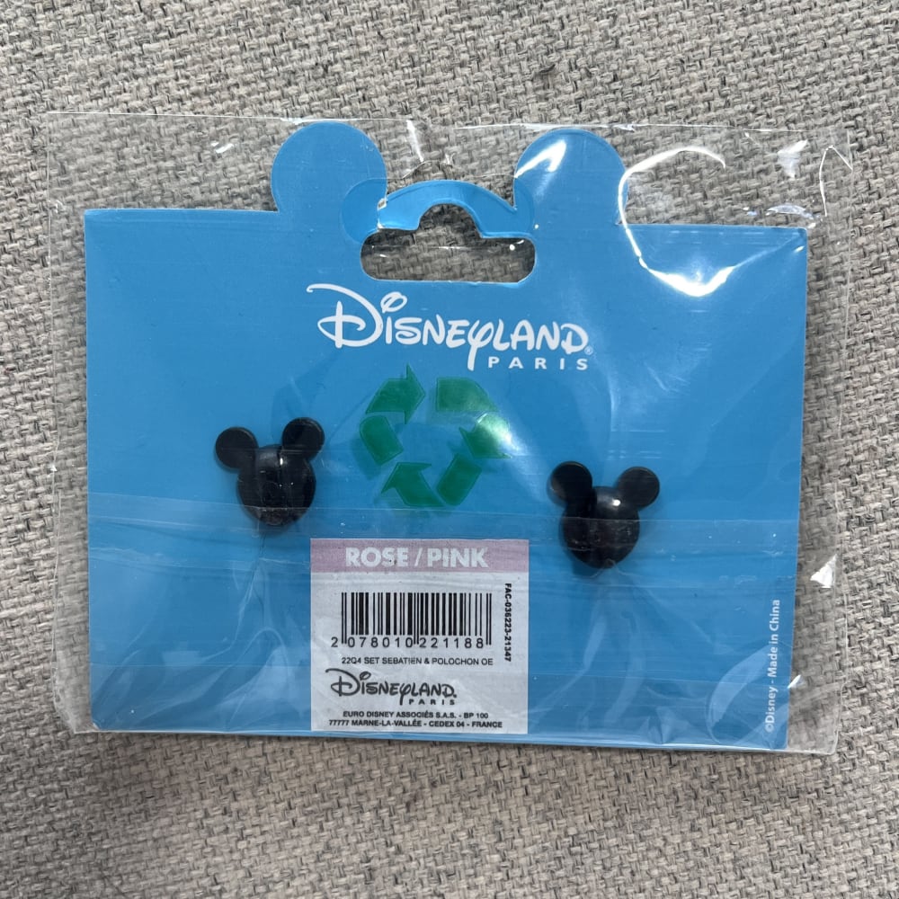 Disneyland Paris Little Mermaid Sebastian and Flounder Pin Set view 2