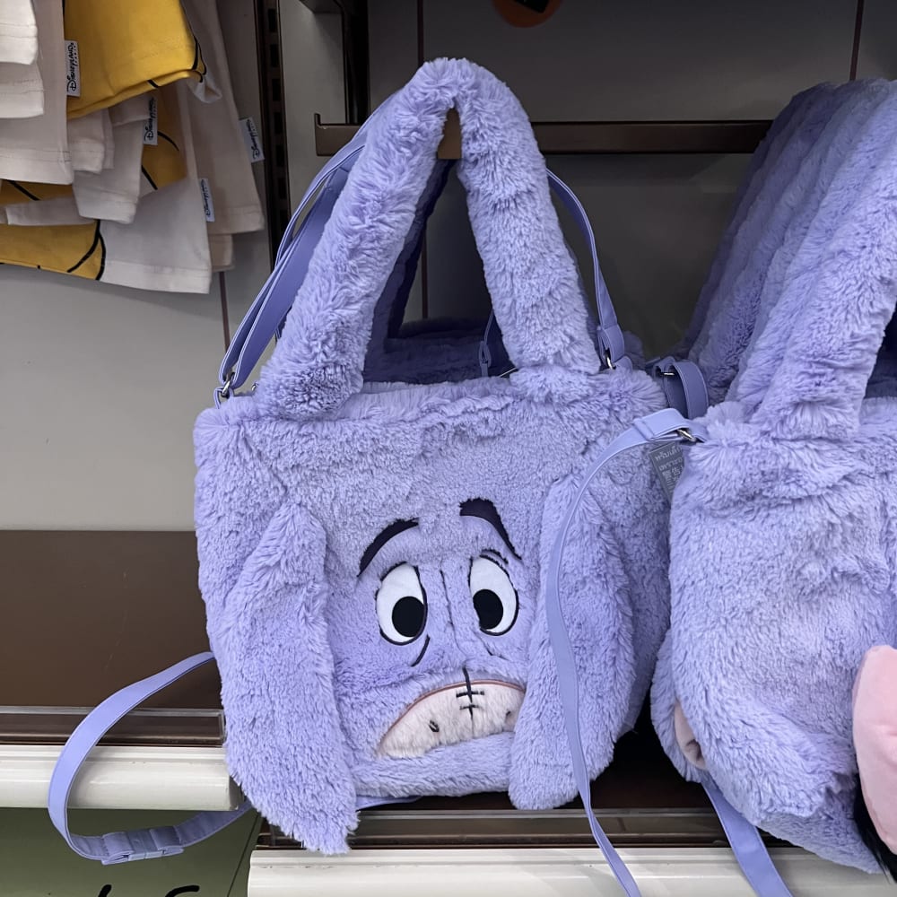 Disneyland Paris Eeyore Fluffy Shoulder Bag view 2