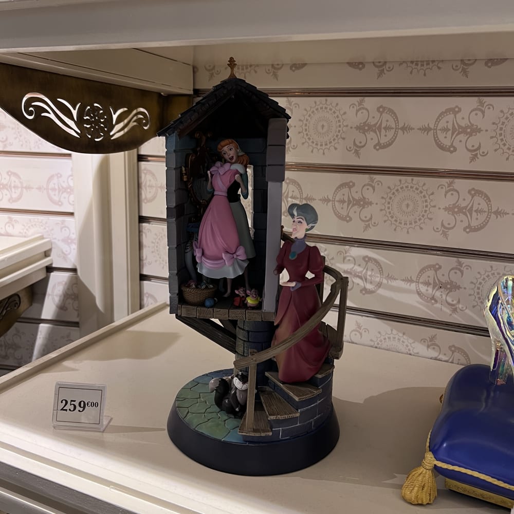 Disneyland Paris Cinderella Lady Tremaine Staircase Ornament view 2