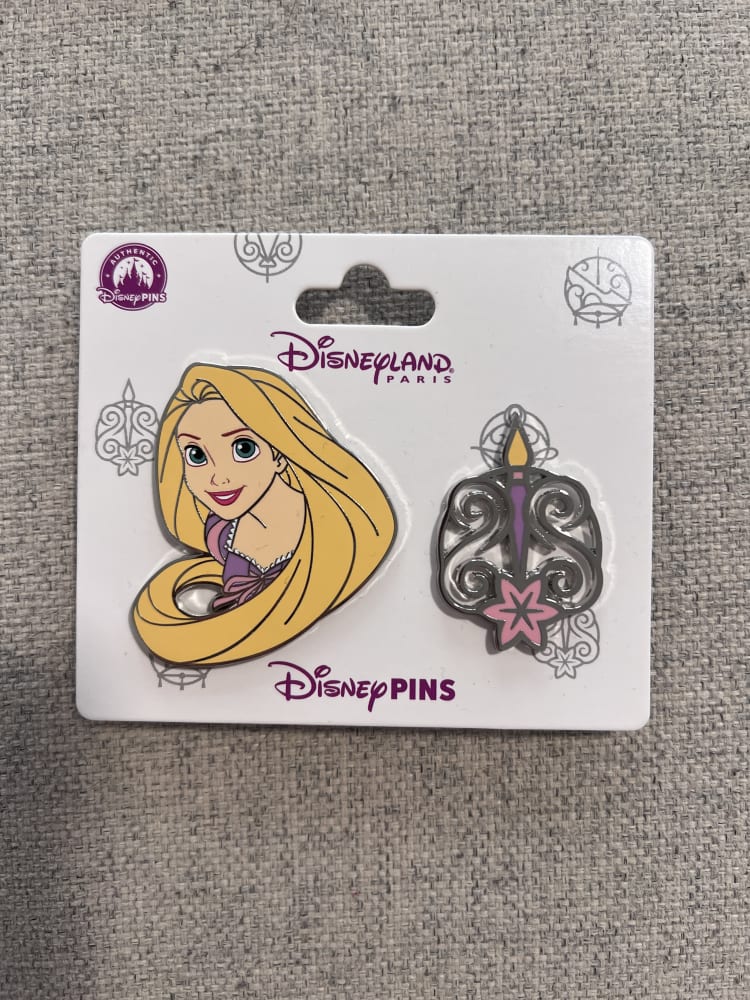 Disneyland Paris Princess Rapunzel Tangled Pin Set view 1