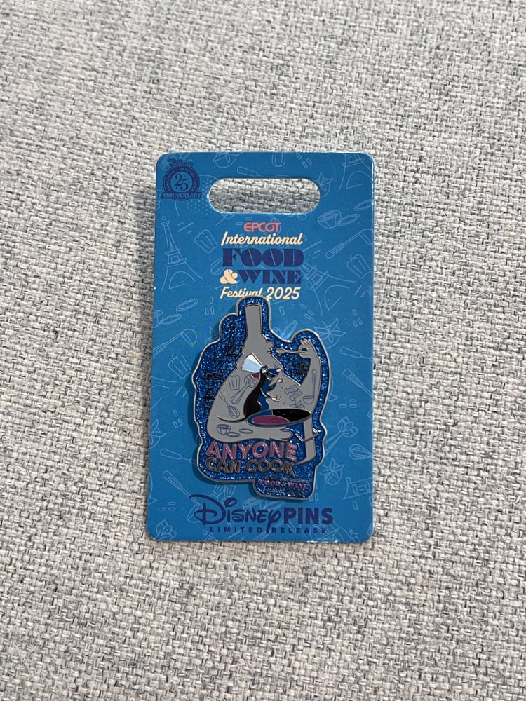 Walt Disney World Food and Wine Festival 'Anyone Can Cook' Ratatouille Pin view 1