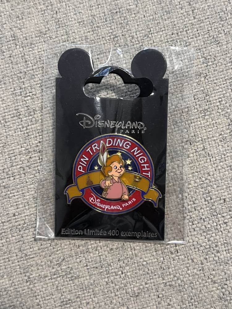 Disneyland Paris Limited Edition Pin Trading Night Peter Pan Michael Pin view 1