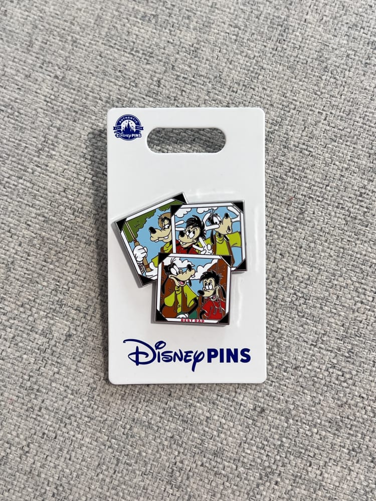 US Disney Goofy Movie Goofy Max Fishing Polaroids Pin view 1