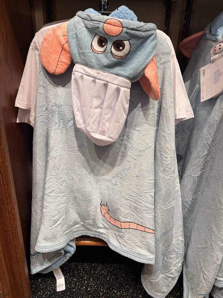 Disneyland Paris Chef Remy Hooded Blanket