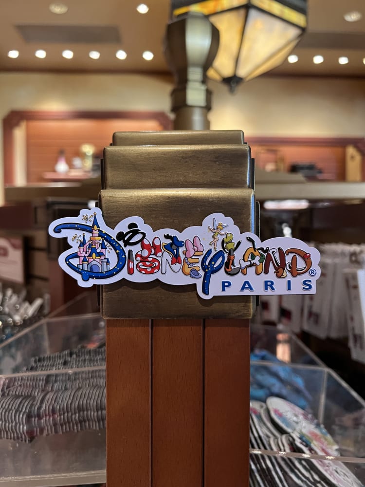 Disneyland Paris Character Logo Magnet view 1