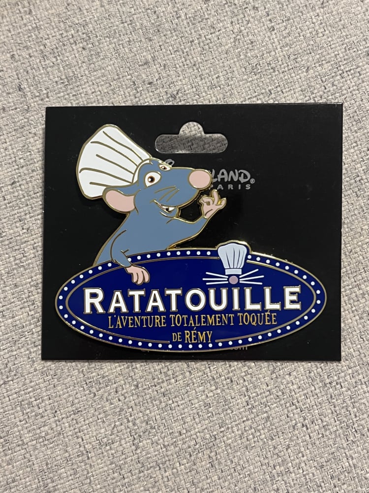 Disneyland Paris Ratatouille L'Adventure Totalement Toquee De Remy Attraction Pin view 1