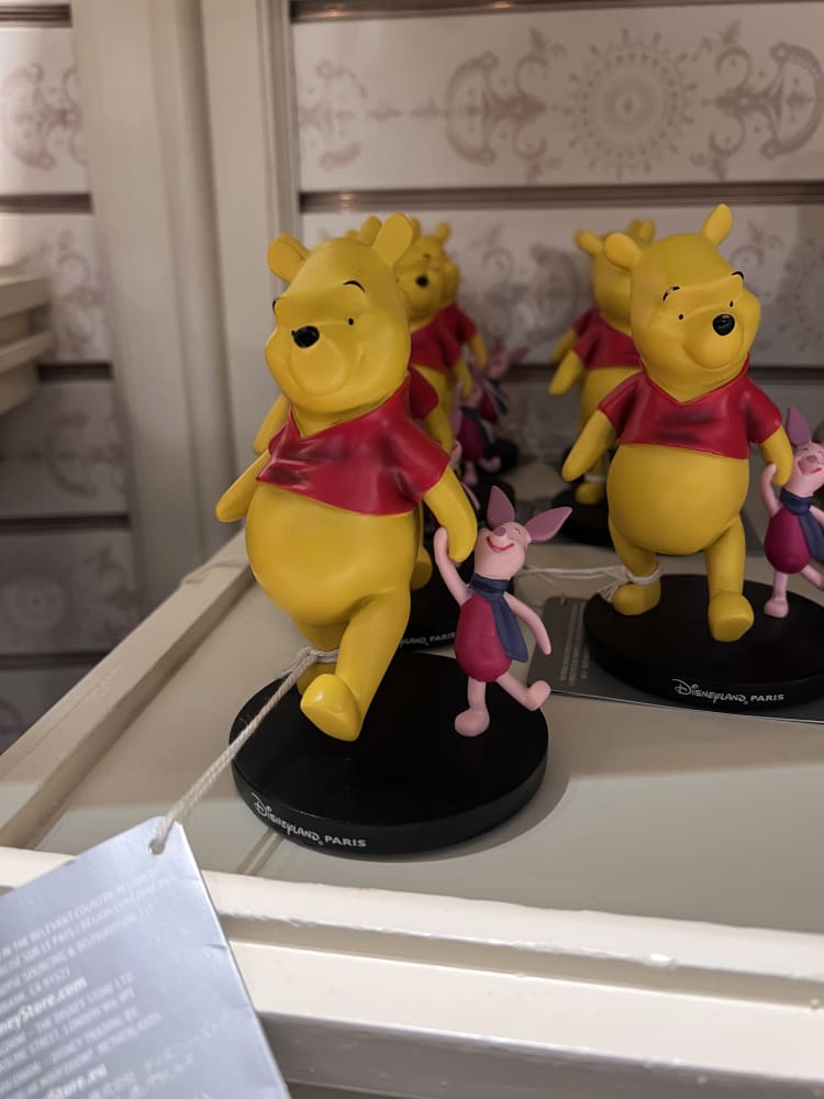 Disneyland Paris Winnie and Piglet Walking Figurine view 2