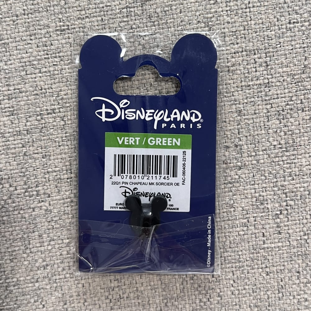 Disneyland Paris Fantasia Sorcerer Mickey Hat Pin view 2