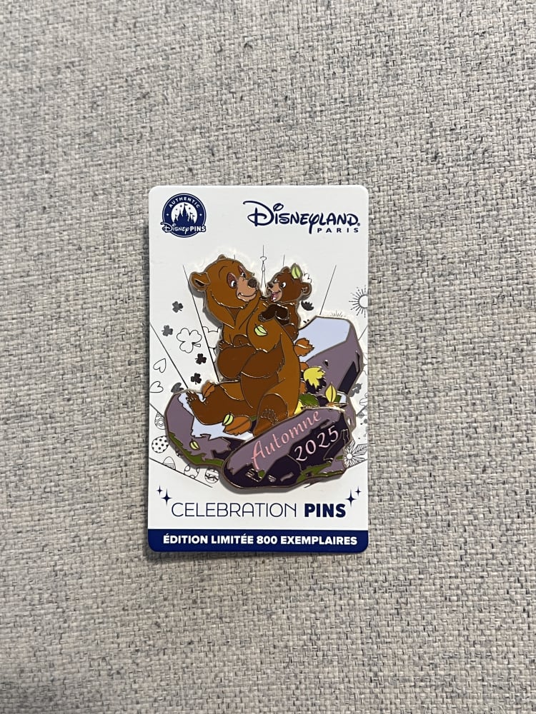 Disneyland Paris Limited Edition Brother Bear Autumn 2025 Pin view 1