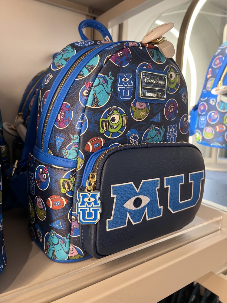 Disneyland Paris x Loungefly Monsters University Backpack view 2