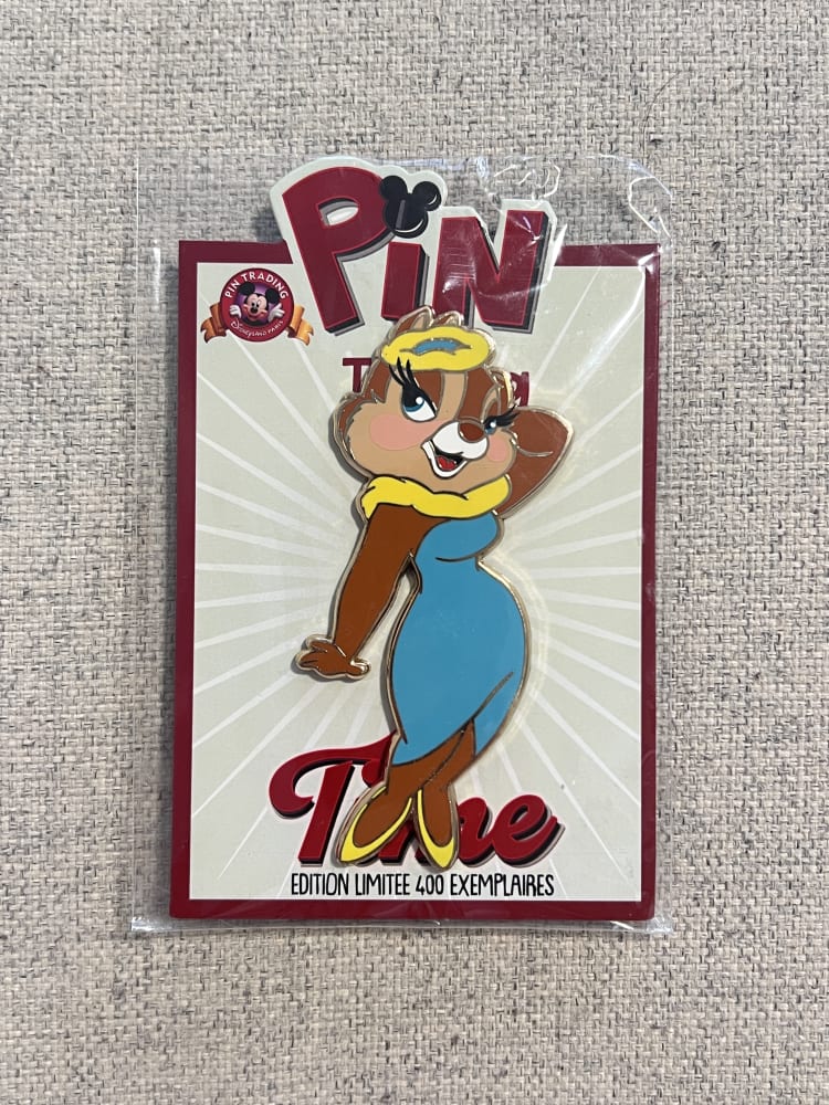 Disneyland Paris Limited Edition Pin Trading Time Clarice Pin view 1