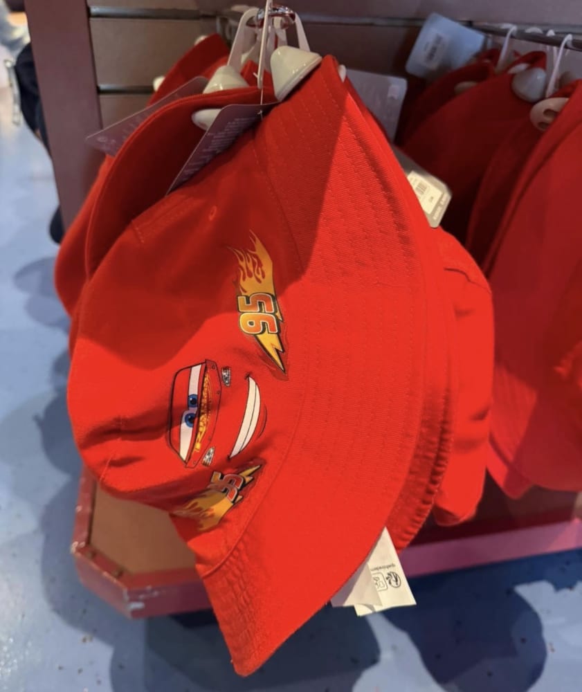 Disneyland Paris Cars Lightning McQueen Bucket Hat