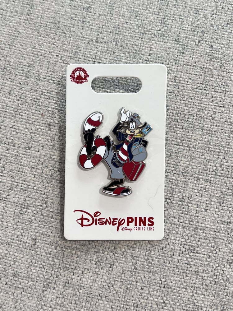 Disney Cruiseline Goofy Buoy Floats Pin view 1