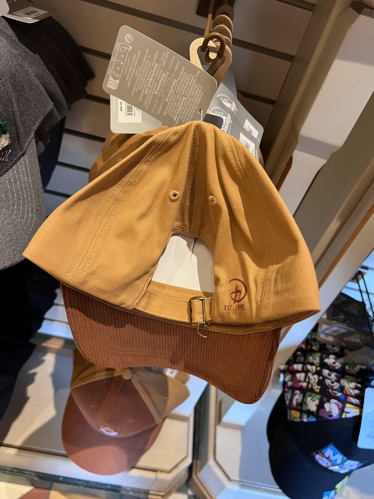 Disneyland Paris Brown Grumpy Embroidered Adults Cap view 2